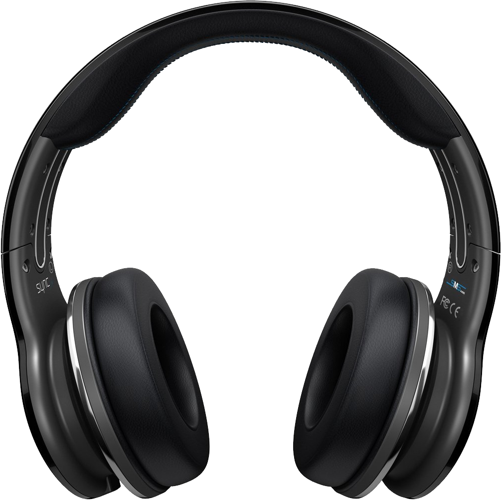 Matrix-scored wireless headphones